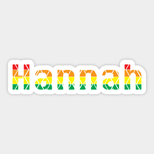 Hannah Sticker